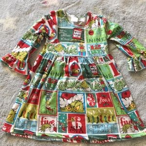 CHRISTMAS GRINCH DRESS 4-5